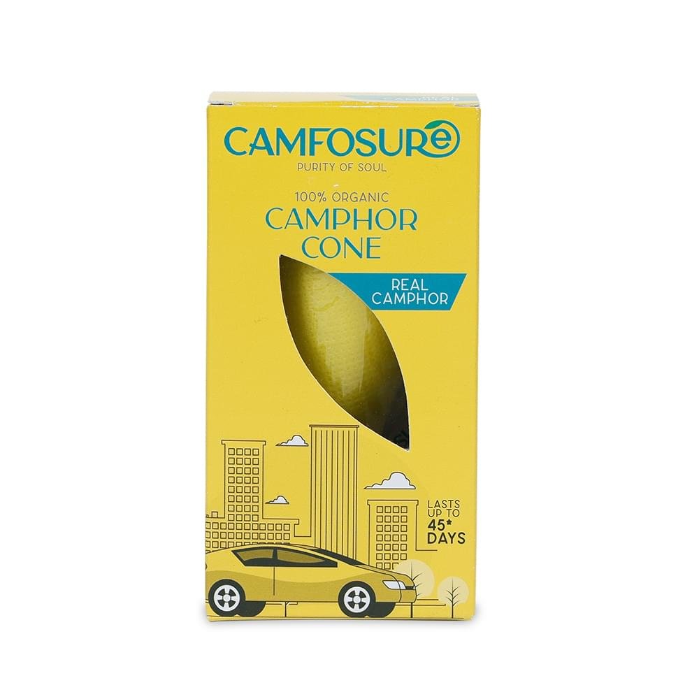 Camfosure Real Camphor Cone (Air Freshener & Mosquito Repellent) - Image 2