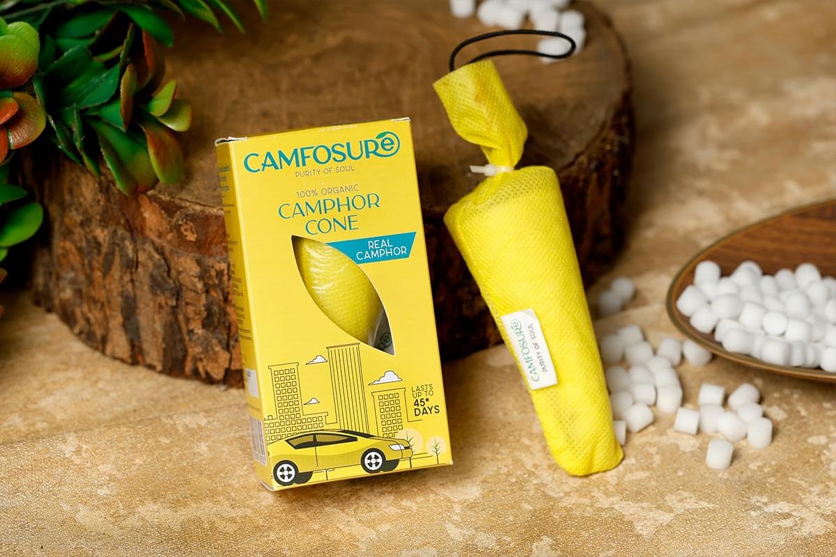 Camfosure Real Camphor Cone (Air Freshener & Mosquito Repellent) - Image 4