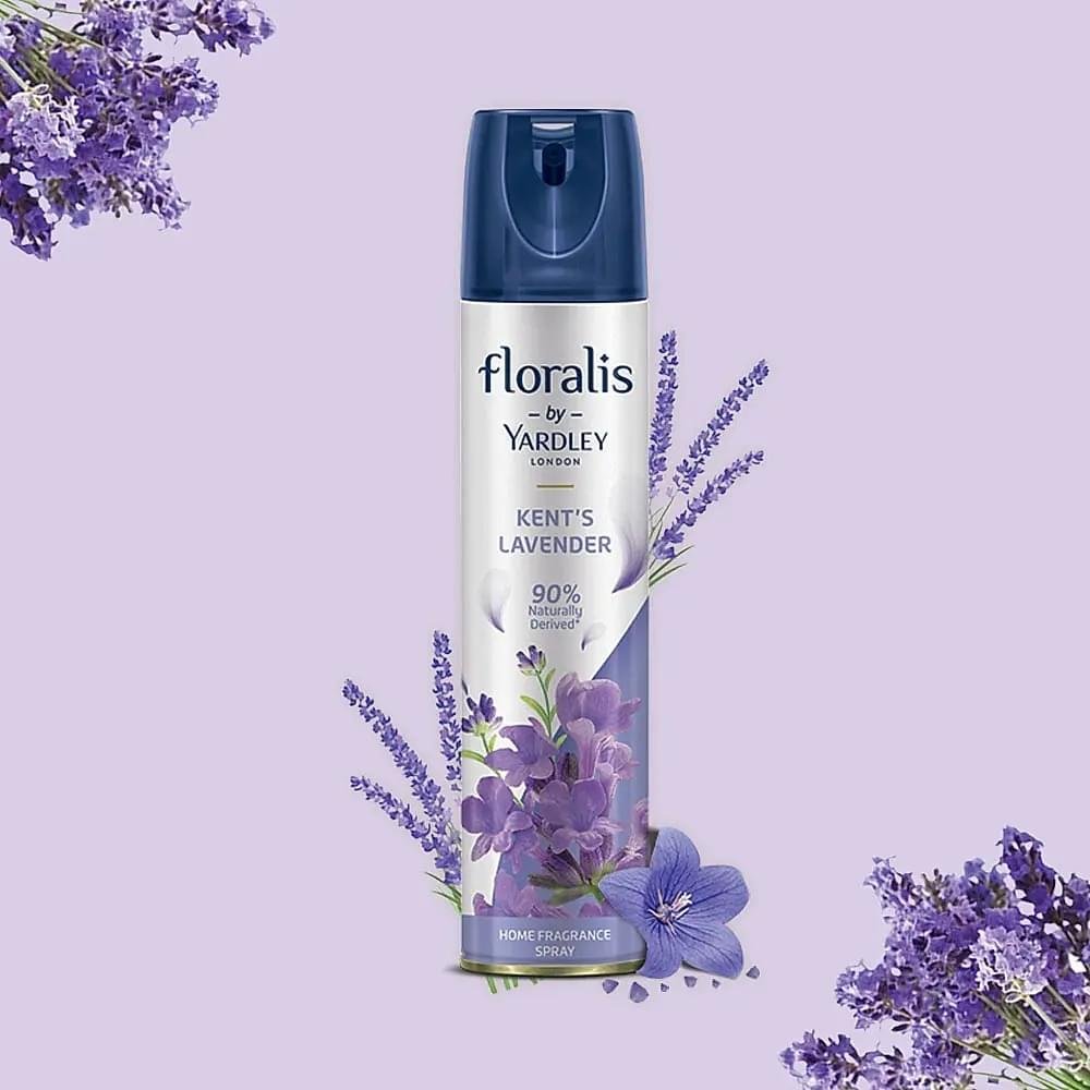 Yardley London Floralis Kents Lavender Home Fragrance Spray - 210ml - Image 2