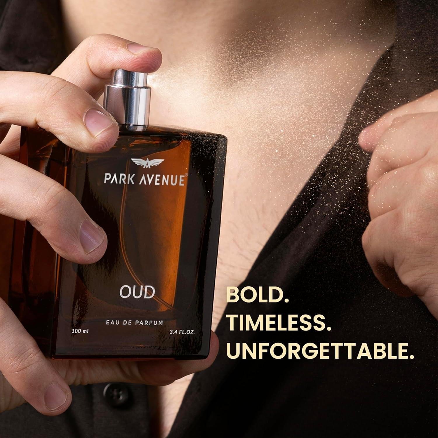 PARK AVENUE Oud Eau de Parfum  -  100 ml (For Men) - Image 3