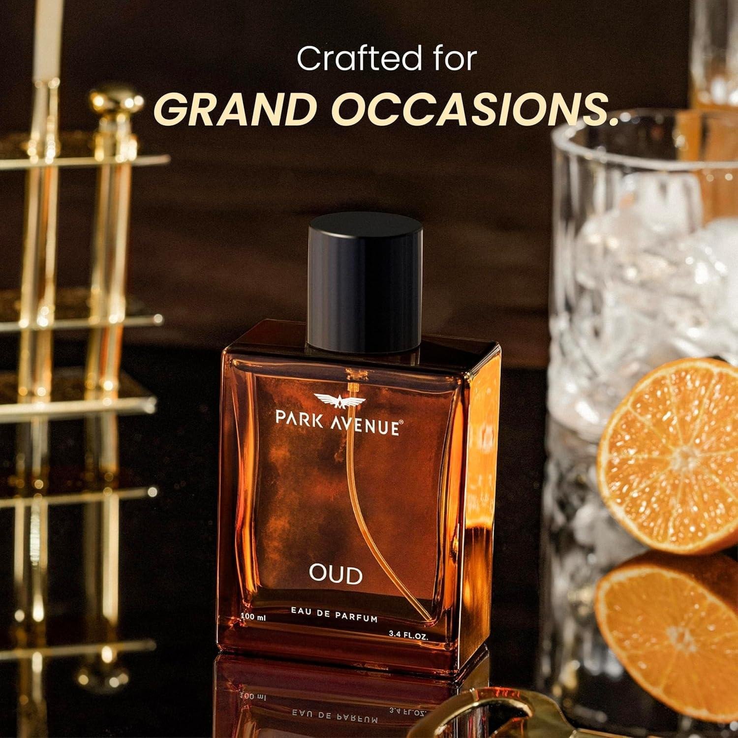 PARK AVENUE Oud Eau de Parfum  -  100 ml (For Men) - Image 6