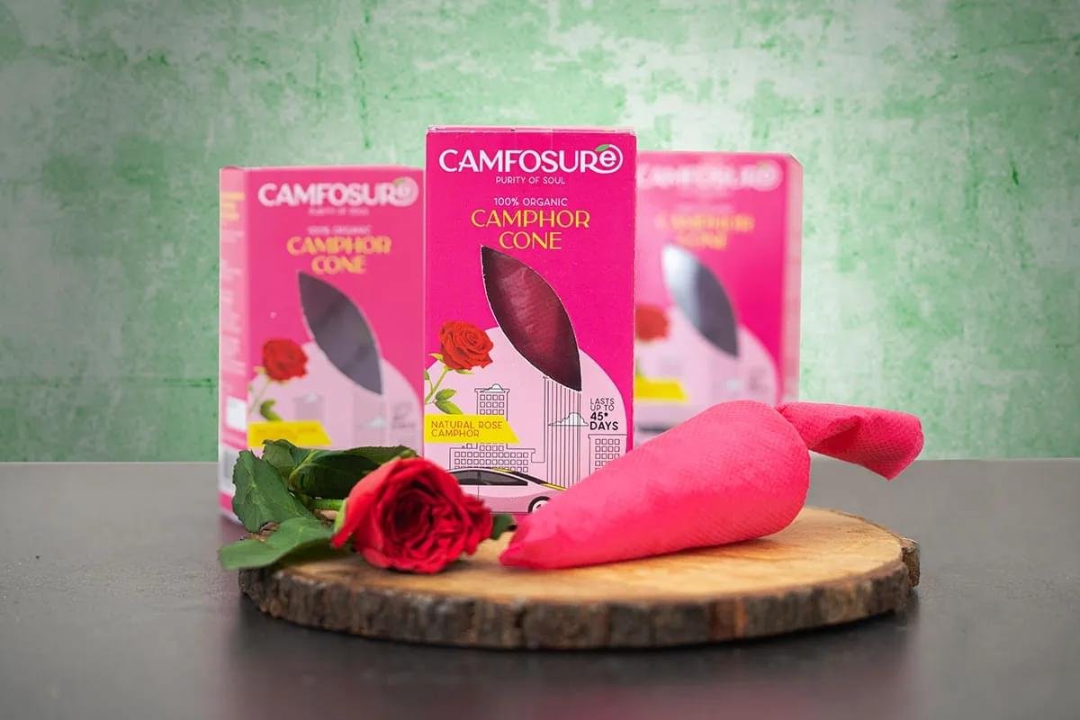 Camfosure Real Camphor Cone (Air Freshener & Mosquito Repellent) - Image 6