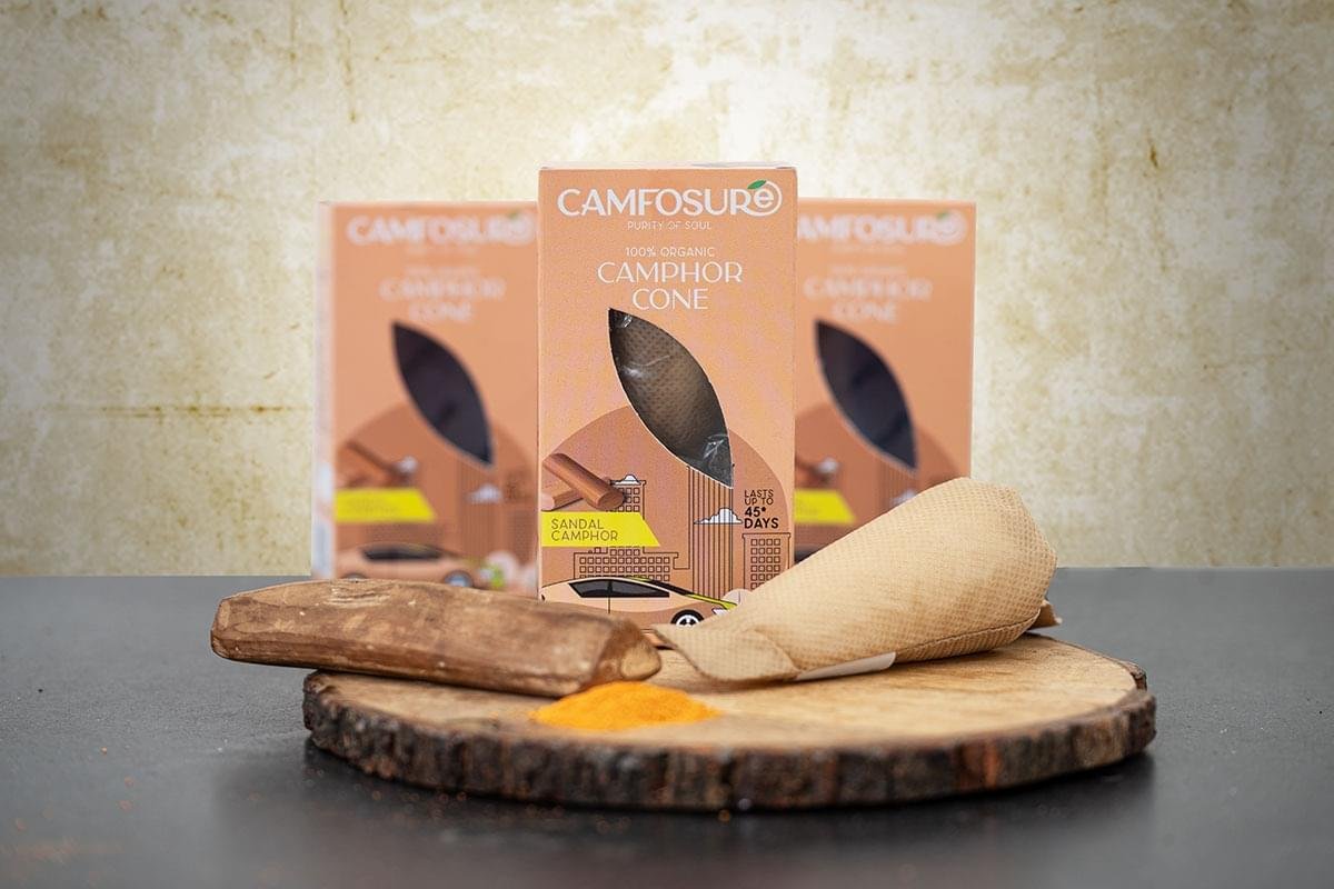 Camfosure Real Camphor Cone (Air Freshener & Mosquito Repellent) - Image 7