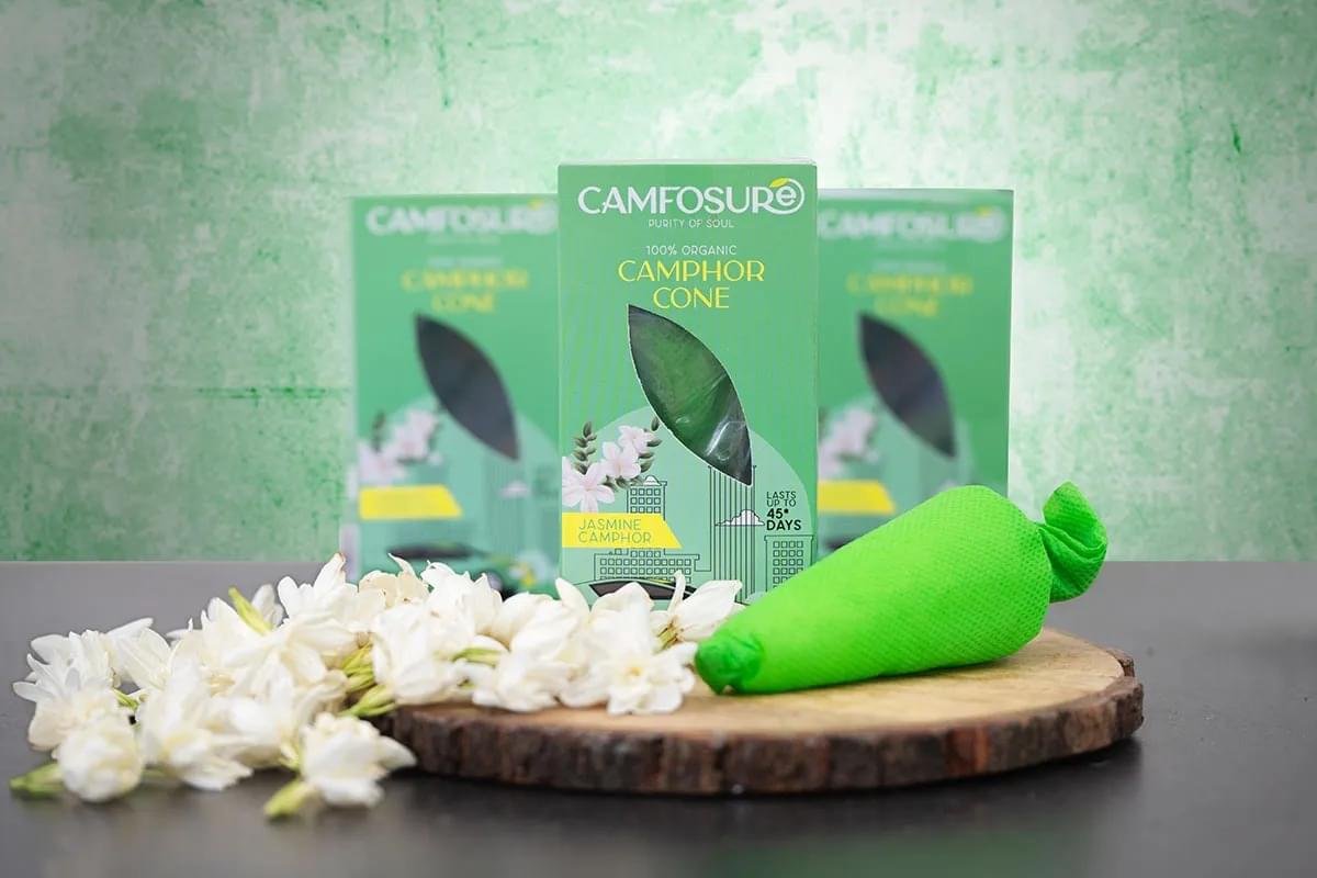 Camfosure Real Camphor Cone (Air Freshener & Mosquito Repellent) - Image 8